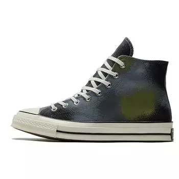 Кроссовки унисекс Converse Chuck 70 High Spray Paint серые лунно-серые кибер-серые A03433C 36