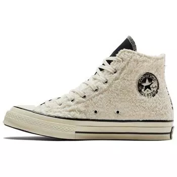 Кроссовки унисекс Converse Chuck 70 High Yin Yang Sherpa Черные 173099C 35
