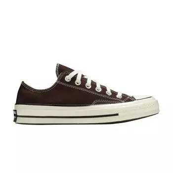 Кроссовки унисекс Converse Chuck 70 Low Dark Root Коричневые Черные Egret 170554C 38