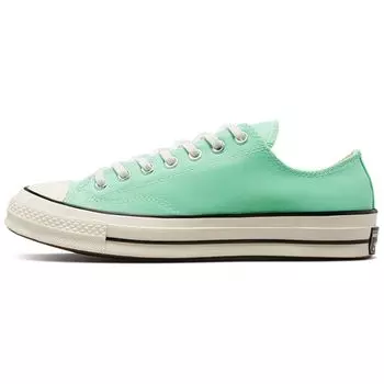 Кроссовки унисекс Converse Chuck 70 Low Pastel Polyester - Prism Green Egret Black A00750C 35