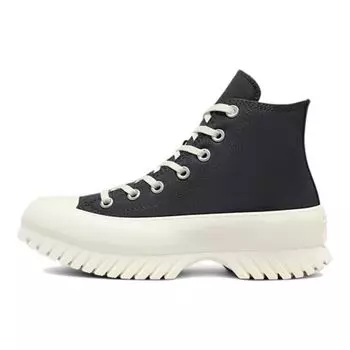 Кроссовки унисекс Converse Chuck Taylor All Star Lugged 2.0 High Dark Smoke Grey Egret черные A01368C 39