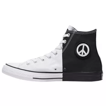 Кроссовки унисекс Converse Chuck Taylor All Star Choose A Path Of Peace Белый Черный 165767F 35