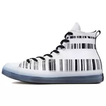 Кроссовки унисекс Converse Chuck Taylor All Star CX с прозрачным штрих-кодом, белые, черные, прозрачные A02600C 44.5