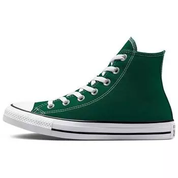 Кроссовки унисекс Converse Chuck Taylor All Star High Midnight Clover Зеленый Белый Черный A00785C 35