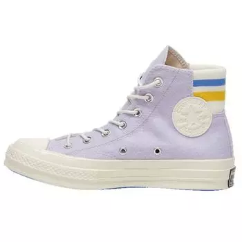 Кроссовки унисекс Converse Chuck Taylor All Star 70 Hi Retro Stripe Oxygen Purple Egret 163365C 41.5