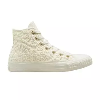 Кроссовки унисекс Converse Chuck Taylor All Star High Daisy Cord Cream Egret Light-Gold A06114C 35
