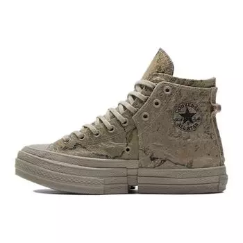 Converse Feng Chen Wang x Chuck 70 2-в-1 Хай Бетонно-серые Унисекс Кроссовки 171838C 36.5