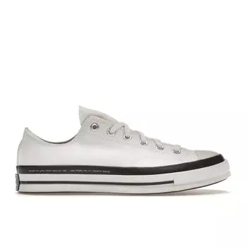 Кроссовки унисекс Converse Fragment Design x Chuck 70 Low White 169070C 36.5