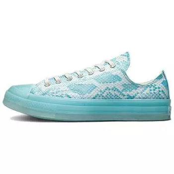 Кроссовки унисекс Converse Golf Wang x Chuck 70 Low Blue Python Vintage-White Blue-Topaz Black 173190C 35