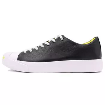 Кроссовки унисекс Converse Jack Purcell Modern Low Black Lemon Laser-Lemon White 158343C 36