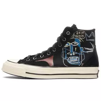 Кроссовки унисекс Converse Jean-Michel Basquiat x Chuck 70 High Kings of Egypt III Black Multi Egret 172585C 35