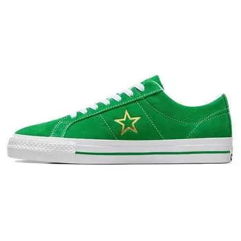 Кроссовки унисекс Converse One Star Pro Geeen Gold Зеленый Белый A06645C 39
