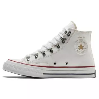 Кроссовки унисекс Converse pgLang x Chuck 70 High Goodluckchuck White Irish-Cream Navy A00691C 38