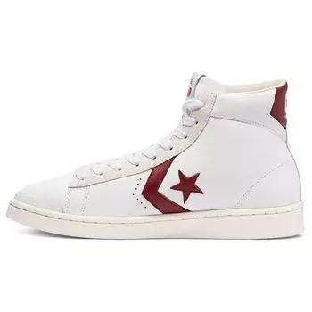 Кроссовки унисекс Converse Pro Leather High White Team Red Egret 170648C 35.5