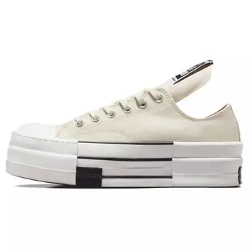 Кроссовки унисекс Converse Rick Owens x DRKSHDW DBL DRKSTAR Chuck 70 Low Natural Ivory Cream Black Egret A04955C 44.5