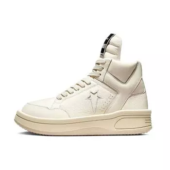 Кроссовки унисекс Converse Rick Owens x TURBOWPN Mid Egret White Cloud-Cream 172343C 45
