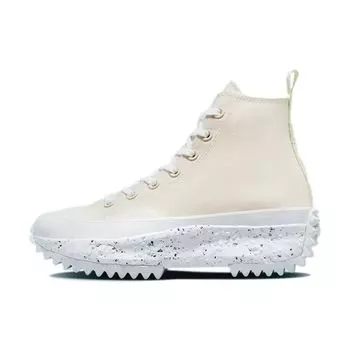 Кроссовки унисекс Converse Run Star Hike Crater High Egret Кремово-белые 171575C 37