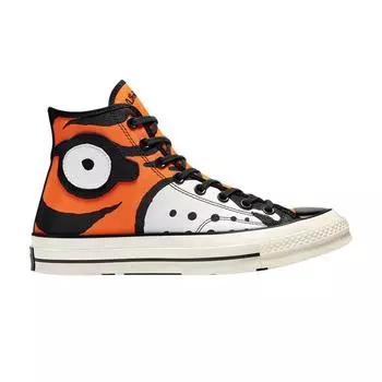 Кроссовки унисекс Converse SOULGOODS x Chuck 70 High Soul Tiger Orange Vibrant-Orange Black 169906C 37.5