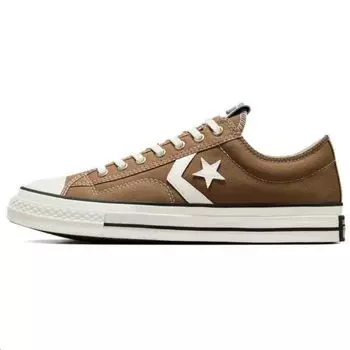 Кроссовки унисекс Converse Star Player 76 Low Hot Tea Коричневые винтажно-белые черные A08752C 39