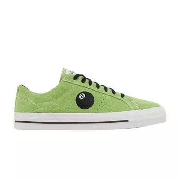 Кроссовки унисекс Converse Stussy x One Star Pro Low 8 Ball Green Green-Flash White A03712C 46.5
