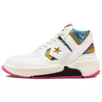 Кроссовки унисекс Converse Weapon CX 90s Mid Marbled White Vintage-White Prime-Pink A00437C 37
