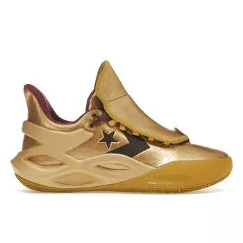 Кроссовки унисекс Converse Willy Wonka x All Star BB Trilliant CX Golden Ticket бархатно-коричневые A08158C 42