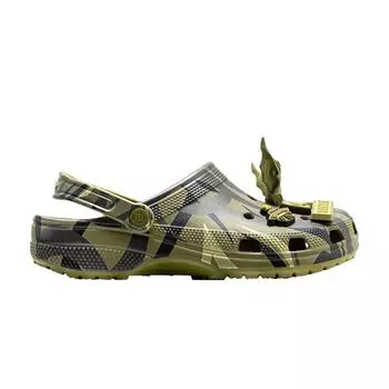 Кроссовки унисекс Crocs CLOT x Classic Clog Aloe Зеленые 208700-3UA 36-37