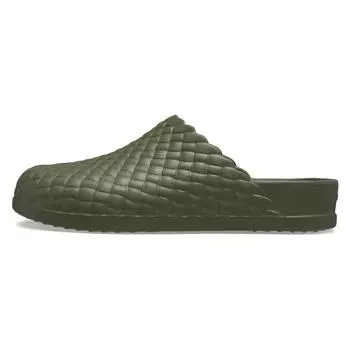 Кроссовки унисекс Crocs Dylan Woven Clog Army Green 209946-309 42-43
