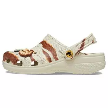 Кроссовки унисекс Crocs Jurassic World x Classic Clog Bone Кремовые 208860-2Y2 37-38