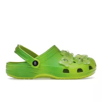 Кроссовки унисекс Crocs Lazy Oaf x Classic Clog Gooey Bear Green Frosted-Alien-Green 208169-90H 38-39