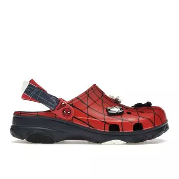 Кроссовки унисекс Crocs Marvel x All-Terrain Clog Spider-Man Red Navy 208782-410 36-37