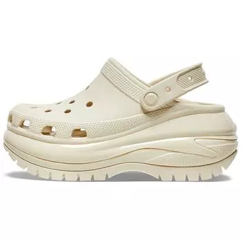 Кроссовки унисекс Crocs Mega Crush Clog Bone 207988-2Y2 38-39