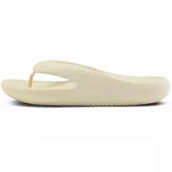 Кроссовки унисекс Crocs Mellow Recovery Flip Bone Кремовые 208437-2Y2 39-40