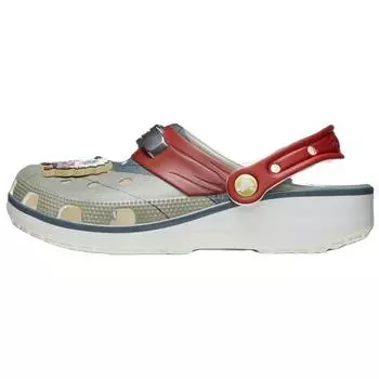 Кроссовки унисекс Crocs Naruto Shippuden x Classic Clog Jiraiya Зеленый 209886-100 39-40