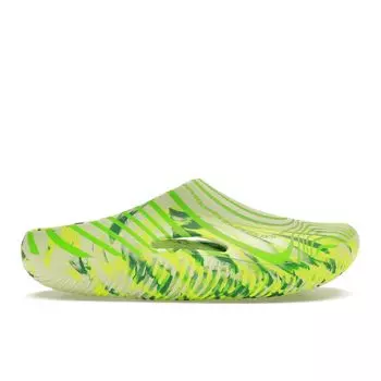 Кроссовки унисекс Crocs Palace x Mellow Slide Celery Зеленый Мульти 209383-3UB 41-42