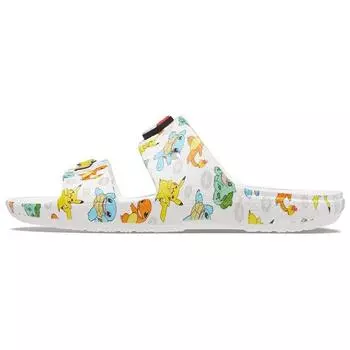 Кроссовки унисекс Crocs Pokmon x Classic Sandal Starters Белый Мульти 207762-94S 43-44
