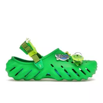 Кроссовки унисекс Crocs The Jetsons x Extra Butter x Echo Clog Orbit City Зеленый травяно-зеленый 209307-3E8