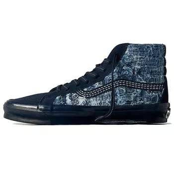 Кроссовки унисекс цвета индиго Vans FDMTL x OG Sk8-Hi LX синие VN0A4BVB5WP 36