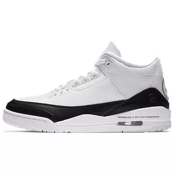 Кроссовки унисекс Fragment Design x Air Jordan 3 Retro SP белые DA3595-100 36
