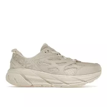 Кроссовки унисекс HOKA Clifton L Suede Eggnog кремовые 1122571-EEGG 40.5