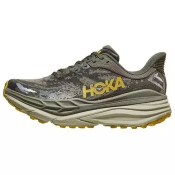 Кроссовки унисекс HOKA Stinson 7 Olive Haze Forest Cover зеленые 1141530-OZF 41