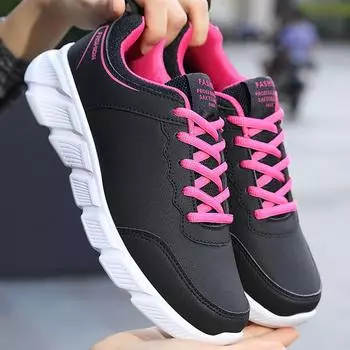 Кроссовки унисекс из микрофибры, женские спортивные повседневные мужские кроссовки больших размеров 35 белый/чёрный