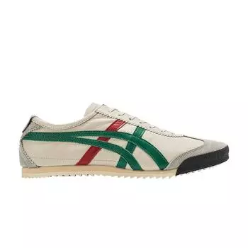 Кроссовки унисекс кремово-зеленого цвета Onitsuka Tiger Mexico 66 Deluxe 1181A436-100 40.5
