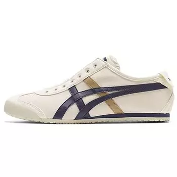Кроссовки унисекс кремового цвета без шнуровки Onitsuka Tiger Mexico 66 1183A360-116