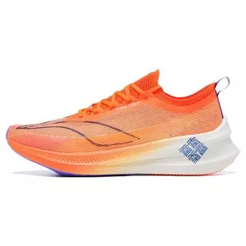 Кроссовки унисекс Li-Ning Feidian 3 Elite Orange White Purple ARMT035-7 37
