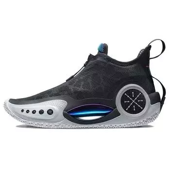 Кроссовки унисекс Li-Ning Way of Wade 9 First Born черные ABAR119-1 45