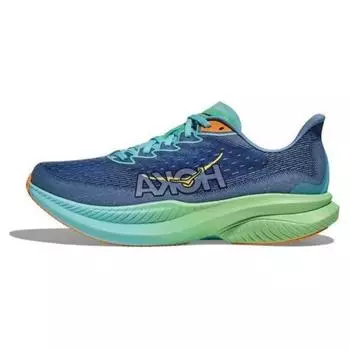Кроссовки унисекс Mach 6 Dusk Shadow HOKA Синие 1147790-DDW 46