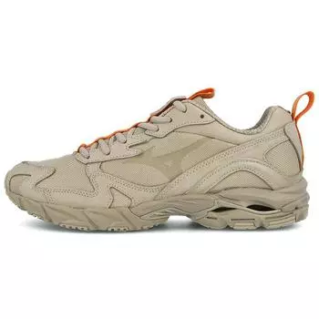 Кроссовки унисекс Mizuno Beams x Wave Rider 10 Wood Ash Tan Flame-Orange D1GD200450