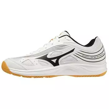 Кроссовки унисекс Mizuno Cyclone Speed 3 белые черные оранжевые V1GA218013 45