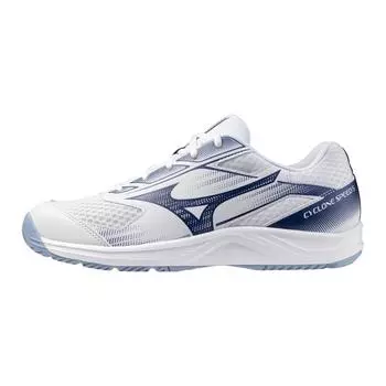 Кроссовки унисекс Mizuno Cyclone Speed 5 Белый Колокольчиковый Синий Бел-Эйр-Синий V1GA258011 36.5